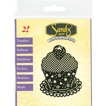 Patterns, Sandy Art, Cupcake