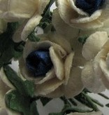 Embellishments / Verzierungen Cimette Mulberry, 10 Blossom