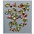 Embellishments / Verzierungen 10 floretes Mini Trio