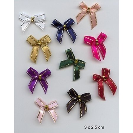 Embellishments / Verzierungen 10 Mini Slibning 3 x 2,5 cm