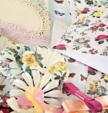 BASTELSETS / CRAFT KITS: romantic craft kit for card design