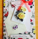 BASTELSETS / CRAFT KITS: romantic craft kit for card design
