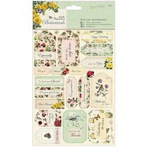 2 gestanste vellen-Botanicals