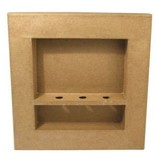 Objekten zum Dekorieren / objects for decorating Marco 3D, cuadrado, 30x30x4 cm