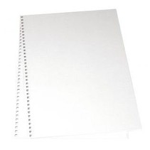 Cardboard cover for album, 22x30, 5 cm, 2 pcs in bag, white