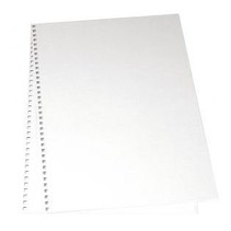 Papomslag for album, 22x30, 5 cm, 2 stk i pose, hvid