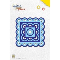 Plantilla Nellie Snellen Multi para el corte, repujado y bordado