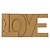 Objekten zum Dekorieren / objects for decorating Cartapesta libro AMORE