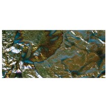 Deco metal, 14x14 cm, fane-taske. 5 ark, m.blau