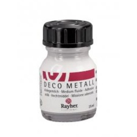 BASTELZUBEHÖR / CRAFT ACCESSORIES Deco metall forgylling, tynn, flaske 25 ml