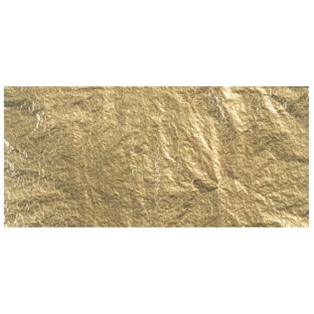 BASTELZUBEHÖR / CRAFT ACCESSORIES Deco metaal, 14x14 cm, ZB-zak. 5 vellen, goud