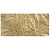 BASTELZUBEHÖR / CRAFT ACCESSORIES Deco metaal, 14x14 cm, ZB-zak. 5 vellen, goud