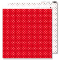 Scrapbooking Paper: piccoli puntini rossi