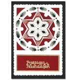 KARTEN und Zubehör / Cards Luxus Kartenunterlage 1Set mit 3 Karten, 10,5 x 14,85 cm