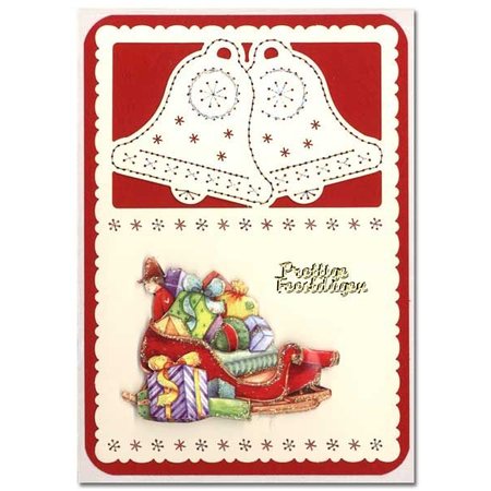 KARTEN und Zubehör / Cards Luksus kortlaget 1Indstil med 3 kort, 10 x 15 cm