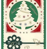 KARTEN und Zubehör / Cards Luxus Kartenunterlage 1Set mit 3 Karten, 10 x 15 cm