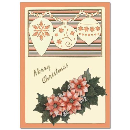 KARTEN und Zubehör / Cards Luxe oplegkaart 1Set met 3 kaarten, 10 x 15 cm