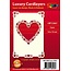 KARTEN und Zubehör / Cards couche carte de luxe 1Régler avec 3 cartes, 10 x 15 cm