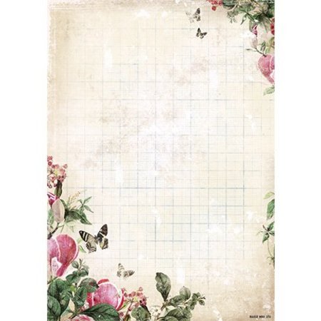 Vintage, Nostalgia und Shabby Shic Base sheet, A4 170gr