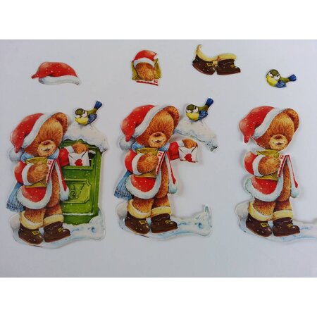 BILDER / PICTURES: Studio Light, Staf Wesenbeek, Willem Haenraets 10 hübsche embossed und Glitzer Chipboard Motive!