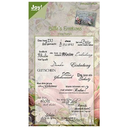 Joy!Crafts und JM Creation Transparent Stempel