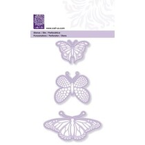 Perfuração e embossing estêncil, 45-48-76 mm