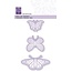 Cart-Us Punching and embossing template, 3 butterflies, 45-48-76 mm