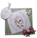 Joy!Crafts und JM Creation Corte y repujado plantilla stencil múltiples bordado!