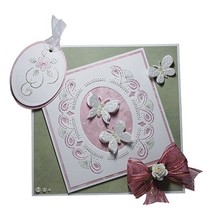 Cutting and embossing stencil template multi embroidery!