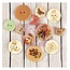 Prima Marketing und Petaloo Fairy Rhymes, 12 holze buttons