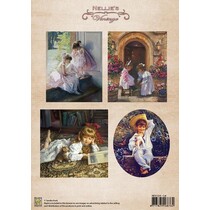 Vintage billeder - A4 ark