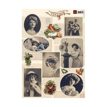 Images Vintage - feuille A4