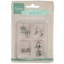 Metal - Charms 4x2 st. Invierno