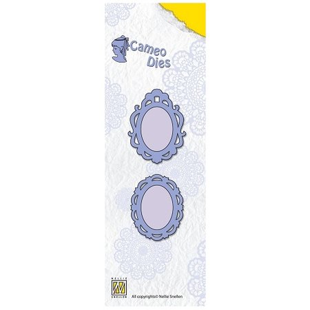 Nellie snellen Embossing en snijmat, Cameo stencils