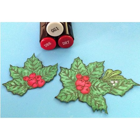 JUSTRITE AUS AMERIKA Natal Justrite Cartão Postal Cling fundo Stamp