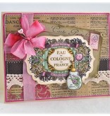 JUSTRITE AUS AMERIKA Justrite elegante lamentable etiqueta Cling Stamp Set