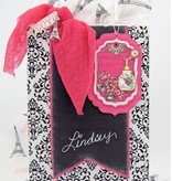 JUSTRITE AUS AMERIKA Justrite elegante lamentable etiqueta Cling Stamp Set