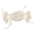 BASTELZUBEHÖR / CRAFT ACCESSORIES Sacchetto di organza, 14x8cm, SB-Btl 4Stück, avorio