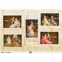 Carta di riso 35 x 50 centimetri - Entertainments di Canova