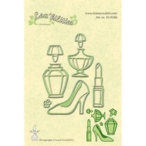 Punch - and embossing template