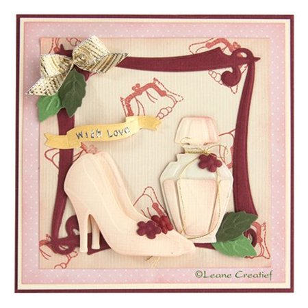 Leane Creatief - Lea'bilities Punch - and embossing template