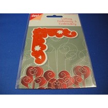 Joy Crafts, stempelen en Embossing Stencil