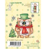 Leane Creatief - Lea'bilities Mini Transparent Stamps, Stamp - Popco winter
