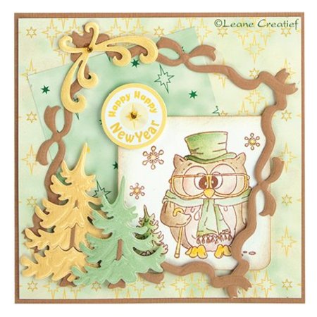 Leane Creatief - Lea'bilities Mini Transparent Stamps, Stamp - Popco winter