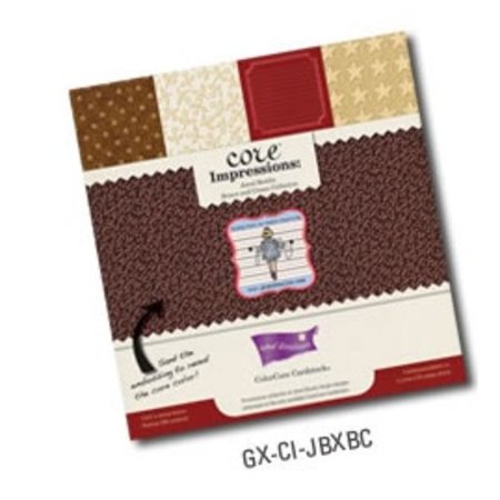 Designer Papier Scrapbooking: 30,5 x 30,5 cm Papier Premium Color Core karton