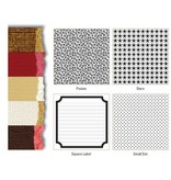 Designer Papier Scrapbooking: 30,5 x 30,5 cm Papier Prime Couleur de base du papier cartonné