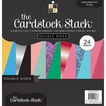 Designer block, double-sided cardstock stack