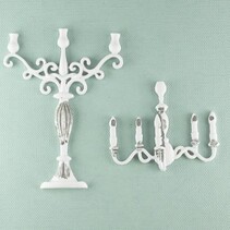 Prima - Metal Collection - Antique Candlesticks