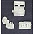 Embellishments / Verzierungen Prima -Resin 3 Cameras