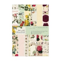 Designer Block, A4, conceptions magiques, Botanicals